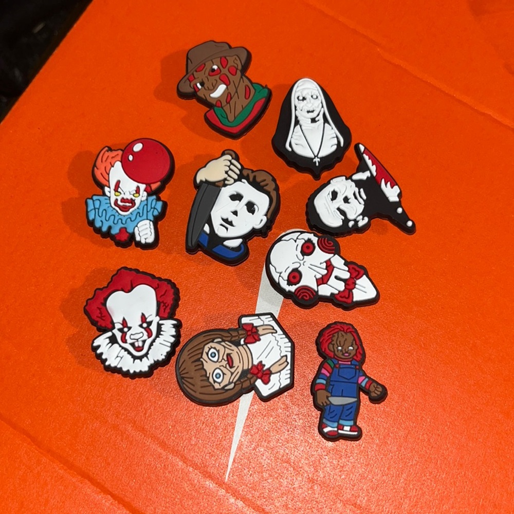Scary Croc Charms